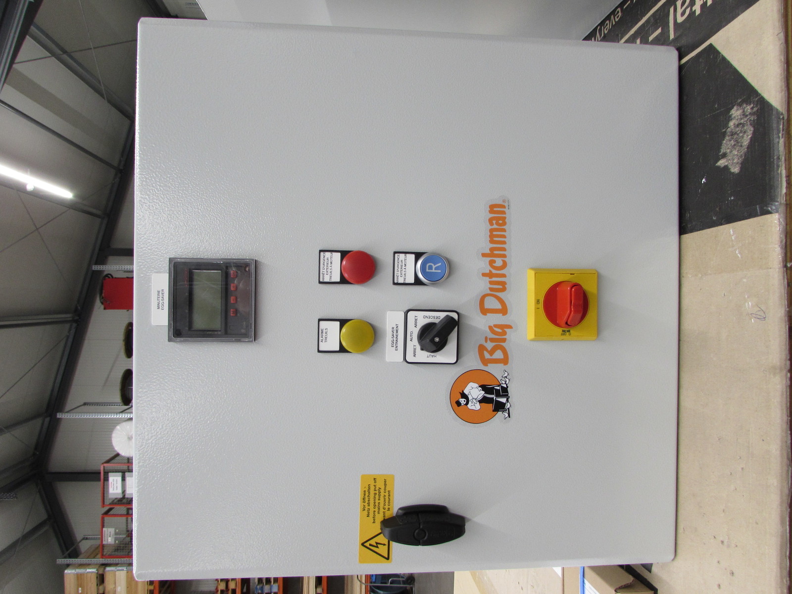 Control box EggSaver electric 2x EWA10 400V 3Ph 0.7A